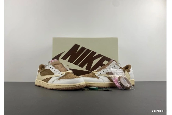 SP Jordan Travis DM7866-106 Scott  1 Low DM7866-106 OG Retro 0129